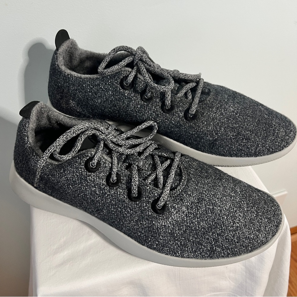 Allbirds Wool Runners Gray Merino Wool Sneakers Men’s Size 13